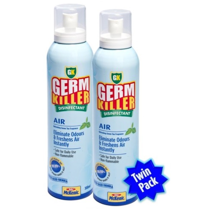GK AIR Germ Killer Green Tea Disinfectant 300ML X 2